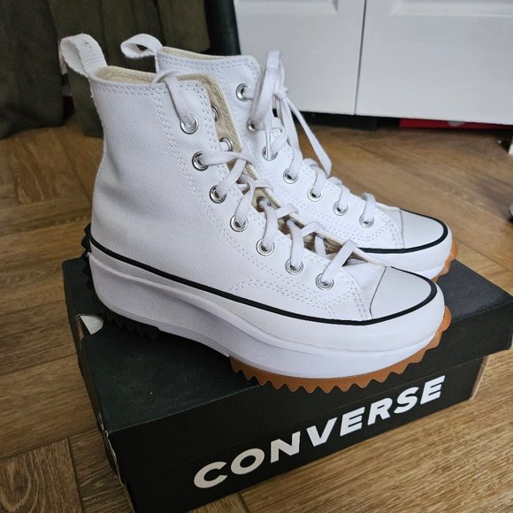 Gender Inclusive Chuck Taylor All Star Run Star Hike High Top Platform Sneaker - Picture 1 of 8